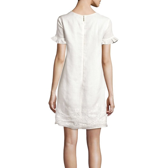 Karl Lagerfeld Eyelet Linen dress - Picture 2 of 5
